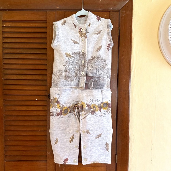 Little Thimble Threads Other - One Of A Kind Baby Romper